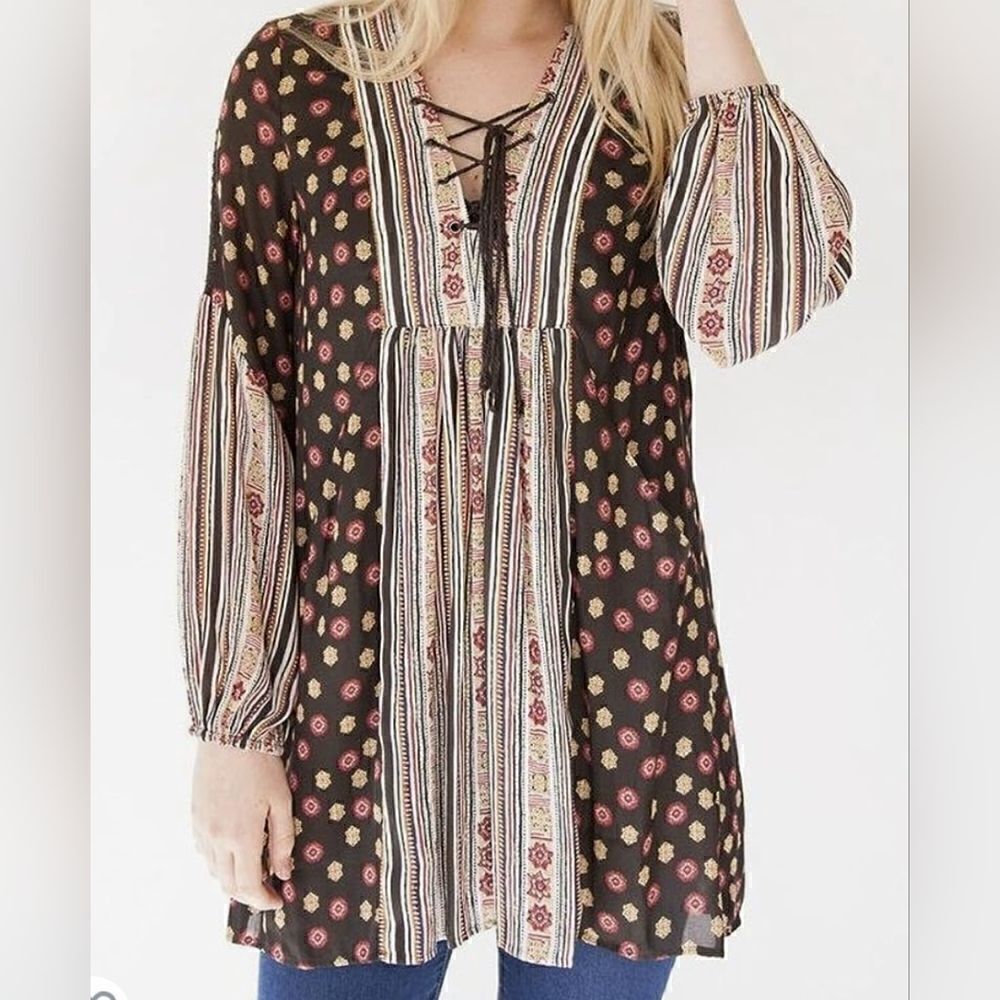 Free People Dress Boho Cottagecore Fairy Grunge Whimsigoth Peasant 90s Coastal